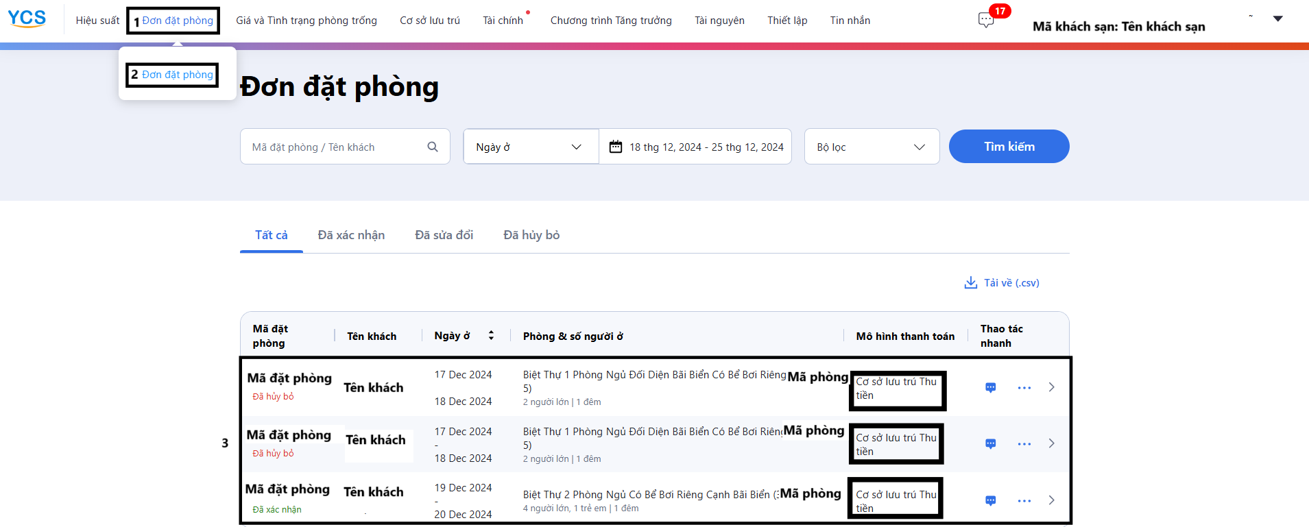 reporting-booking-selectpropertycollectbooking